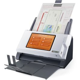 Plustek A350 Enterprise Scanner Documentos A3, 600x600 DPI, Escaneo Dúplex, Pantalla Táctil 7"