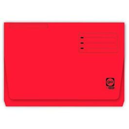 Gio Subcarpeta con bolsa y solapa, rojo intenso, cartulina folio 320 gr, 25 unidades Precio: 17.78999959. SKU: S8408308