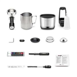 Sage Cafetera Espresso Automática Oracle Jet Negro Trufado, Pantalla Táctil, Sistema ThermoJet Sage Cafetera Espresso Automática Oracle Jet Negro Trufado, Pantalla Táctil, Sistema ThermoJet