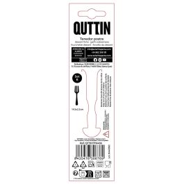 Inde Set de 6 Tenedores de Postre 'Sofia' de 1.5 mm - 14.5x2.2 cm (12 Cajas)