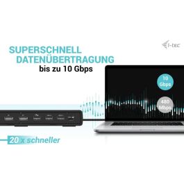 Funda para Teclado i-Tec C31TRIPLE4KDOCKPD