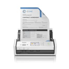 Brother Escáner de Sobremesa Ads1800 W - Doble Cara, WiFi, Pantalla Táctil, OCR y PDF Incluido
