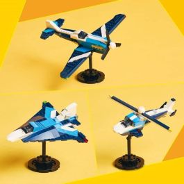 Juego de construccion aeronave: avión de carreras lego creator