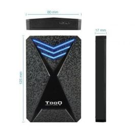 TooQ TQE-2550BL Caja Externa Gaming para Disco Duro 2.5" USB 3.1 Gen 1 (5Gbps) 4TB máximo SATA III sin tornillos Negro con LED azul TooQ TQE-2550BL Caja Externa Gaming para Disco Duro 2.5" USB 3.1 Gen 1 (5Gbps) 4TB máximo SATA III sin tornillos Negro con LED azul