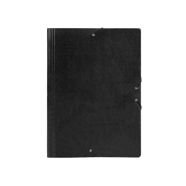 Liderpapel Carpeta de Planos N 12 A3 Cartón Gofrado Negro