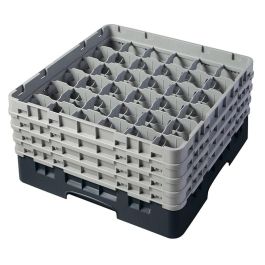 CAMBRO - 36S738-416 - Cesta de lavado 36 comp. 3 alturas - 7,2 cm Ø máx. - alt. máx. 20 cm - 50 x 50 x 22,5 cm - Arándano Precio: 76.59000041. SKU: B1DSB8C5J8