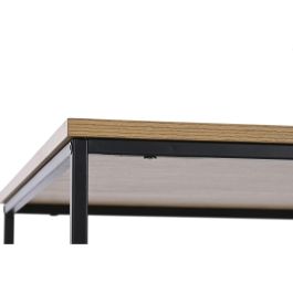 Mesa Centro Urban DKD Home Decor Natural Negro 60 x 44.5 x 110 cm Mesa Centro Urban DKD Home Decor Natural Negro 60 x 44.5 x 110 cm