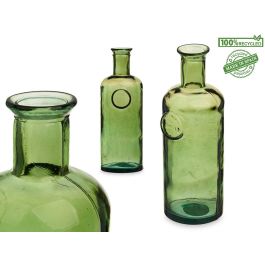 Botella Decorativa Vidrio Stamp 35 Cm Verde Giftdecor (6 Unidades) Precio: 43.88999967. SKU: B1GK6TNNKT