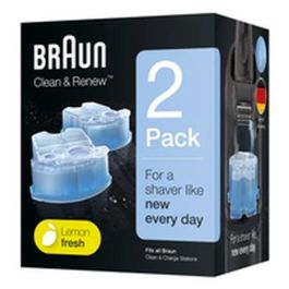 Braun BRA1738450882080 Cartucho de limpieza Clean & Renew CCR2 para estación SmartCare - Paquete de 2