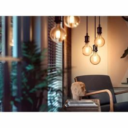 Philips Hue White Ambiance, LED conectado LED E27 Filamento G93 Globe, Bluetooth, trabaja con Alexa, Google y HomeKit