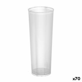 Set de vasos reutilizables Algon De tubo Transparente 6 Piezas 300 ml (70 unidades) Precio: 50.49999977. SKU: B1BW38YPYM