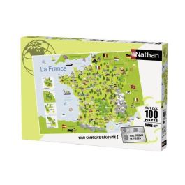 RAVENSBURGER Puzzle 100 p - Mapa de Francia