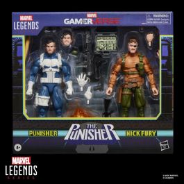 Hasbro Figura Punisher & Nick Fury Marvel Legends Series Gamerverse 15cm Articulada con Accesorios