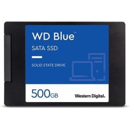 Western Digital WD Blue SA510 SSD Interno 500 GB, 2.5", SATA III, 560 MB/s Lectura, 510 MB/s Escritura, Ideal para Profesionales y Creadores de Contenido
