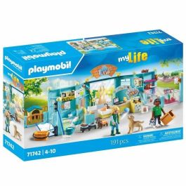 Playmobil Hotel Para Animales - Juego de rol creativo con accesorios - Nº 71742