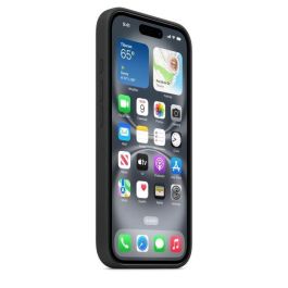 APPLE iPhone 16 - Funda de silicona con MagSafe - Negra APPLE iPhone 16 - Funda de silicona con MagSafe - Negra