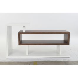 Mueble Tv Moderno DKD Home Decor Blanco Marron 60 x 58 x 110 cm