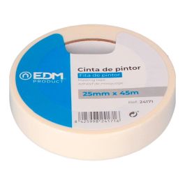 Edm Cinta de Carrocero para Pintor 25 mm x 45 m de Papel Adhesivo Precio: 1.5900005. SKU: B197YSMSJY