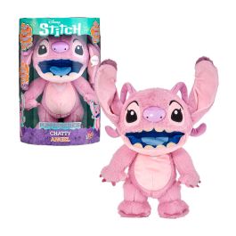 Peluche interactivo angel. la amiga de stitch con mas de 100 sodidos y movimientos.