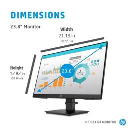 HP Monitor P24 G4 23.8" Full HD IPS 5ms HDMI DisplayPort VGA VESA Negro