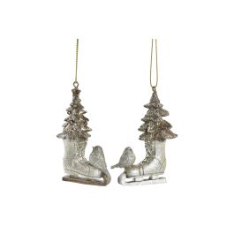 DKD Home Decor Decoración Colgante Moderna Navidad Patines Resina Dorado 12 Unidades 3.5x8x5.5 cm Precio: 21.91794. SKU: B158DMKH5M