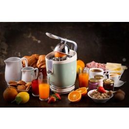 Ariete 413/04 Exprimidor Vintage Verde con Mango a Presión para Zumos Saludables