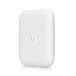 Ubiquiti WiFi 7, 4 Spatial Streams, Puerto 2.5 GbE RJ45, PoE+, IPX6, Carcasa Policarbonato y Aleación Aluminio Blanco