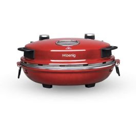 Hkoenig NAPL350 Horno para Pizza Napoletana, 350°C, 32cm, 1200W, Placa de Piedra Cerámica, Temporizador, para Pizzas Frescas/Congeladas Hkoenig NAPL350 Horno para Pizza Napoletana, 350°C, 32cm, 1200W, Placa de Piedra Cerámica, Temporizador, para Pizzas Frescas/Congeladas