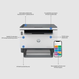 HP LaserJet Tank MFP 1604w Impresora Multifunción Láser con Depósito de Tóner