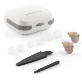 Amplificador de Sonido Intraauricular con Accesorios Hearzy InnovaGoods 2 Unidades