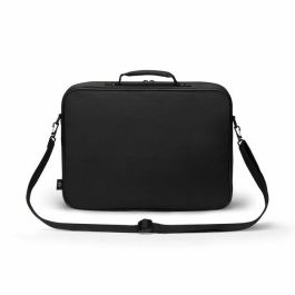 Dicota Multi ONE Maletín Acolchado para Portátil 14-16", Correa Hombro, Bolsillo Cremallera y PET Reciclado, Color Negro
