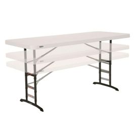 Mesa Plegable Lifetime Blanco Acero Plástico 183 x 91 x 76 cm Precio: 109.69000053. SKU: B174VTEESH