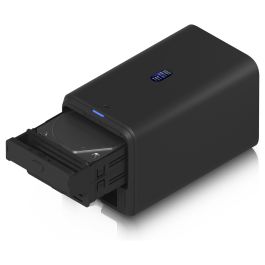 Ubiquiti UNAS-2-B NAS para Escritorio, 2 Bahías, Procesador Cortex-A57 1.7GHz, 4GB RAM, Ethernet Gigabit, RAID 1, Negro