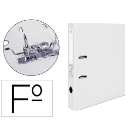 Liderpapel Archivador de Palanca Folio Documenta 52 mm Blanco con Rado y Compresor Metálico Precio: 13.50000025. SKU: B1HXK2KG28