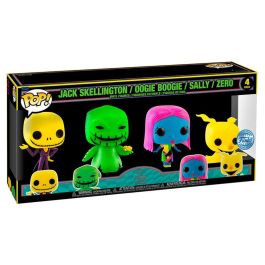 Blister 4 figuras POP Disney Pesadilla Antes de Navidad Exclusive Precio: 85.69000022. SKU: B1984R4C8D