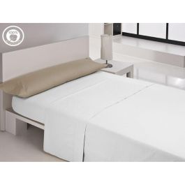 Funda de almohada Happy Home LISOS COTTON Blanco Funda de almohada Happy Home LISOS COTTON Blanco