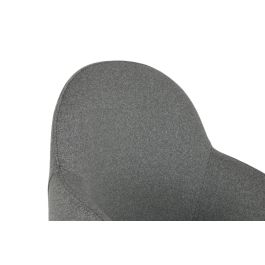 Silla Moderno DKD Home Decor Gris 63 x 86 x 59 cm Silla Moderno DKD Home Decor Gris 63 x 86 x 59 cm