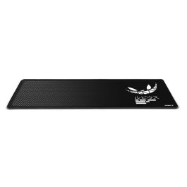 DRIFT DRMADKATXL Alfombrilla de Ratón Gaming XL, 900x350x3mm, Superficie Premium Antideslizante, Bordes Cosidos, Negro y Blanco