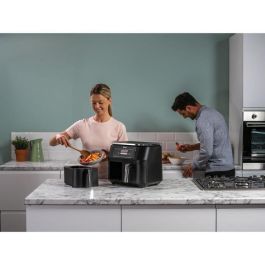 Freidora de Aire Ninja Foodi AF300EU 7.6L, 6 en 1 con Compartimento Doble, Max Crisp, Asar, Hornear, Deshidratar y Recalentar Freidora de Aire Ninja Foodi AF300EU 7.6L, 6 en 1 con Compartimento Doble, Max Crisp, Asar, Hornear, Deshidratar y Recalentar