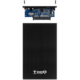 TooQ TQE-2527B - Caja Externa para Disco Duro 2.5" SATA III USB 3.0 (5Gbps) Negra de Aluminio con Soporte hasta 3TB y UASP TooQ TQE-2527B - Caja Externa para Disco Duro 2.5" SATA III USB 3.0 (5Gbps) Negra de Aluminio con Soporte hasta 3TB y UASP