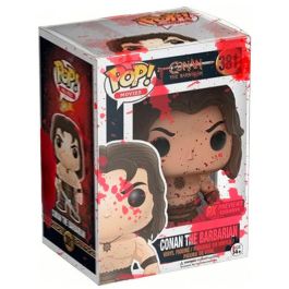 EVORETRO Set 10 Protectores Funko POP Efecto Sangre 16x12x9cm de Plástico PET 0.40mm Antiarañazos y Polvo
