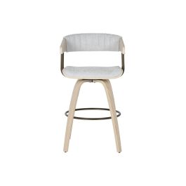 Silla Scandi DKD Home Decor Gris 55 x 76.5 x 51 cm Silla Scandi DKD Home Decor Gris 55 x 76.5 x 51 cm