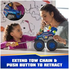 Paw Patrol Vehículo Deluxe de Chase con Rescue Wheels - Funciona con 2 Pilas AAA - Edad Recomendada 3 Años Paw Patrol Vehículo Deluxe de Chase con Rescue Wheels - Funciona con 2 Pilas AAA - Edad Recomendada 3 Años