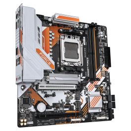 Gigabyte B850M FORCE Placa Base AM5 DDR5 para AMD Ryzen Serie 7000/8000/9000 Chipset B850 ATX