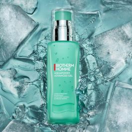 Biotherm AQUAPOWER ADVANCED gel facial hidratante para hombres, textura ultraligera, 100 ml