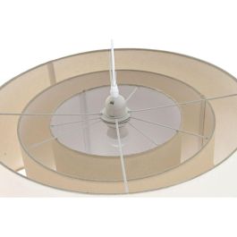 DKD Home Decor Lámpara de Techo Urban de Poliéster y Metal Crudo 50x38x50 cm