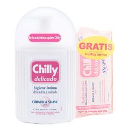 Chilly Gel Íntimo Delicado Piel Sensible pH 5, Cuidado Femenino, 250 ml Precio: 3.50000002. SKU: B1ALWJ5AKA