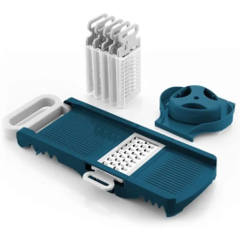 Arthur Martin Mandolina Plegable AMM530 6 en 1 con 3 Cuchillas Ralladora y 3 Cuchillas Corta Verduras de Acero Inoxidable Precio: 26.49999946. SKU: B167B5XDT4