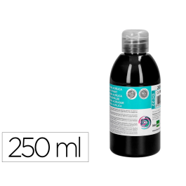 Liderpapel Pintura acrilica bote 250 ml Negro Precio: 3.99000041. SKU: B1DZ4TWNW4