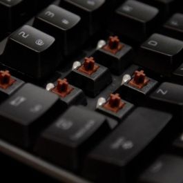 Thermaltake Poseidon Z Illuminated Teclado Gaming Mecánico Brown Switch (Layout Alemán)